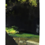 L'image. "Enfants au bassin vert"