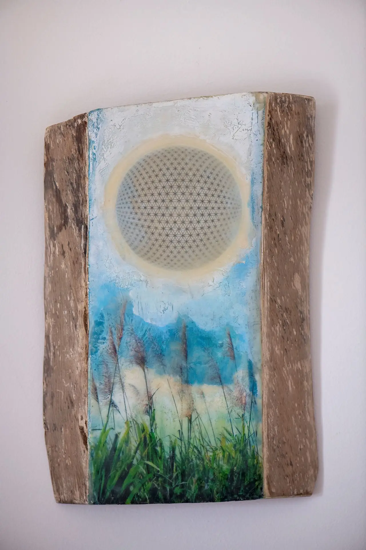 L'encaustique sur bois. "Fleurs de canne" – Image 4