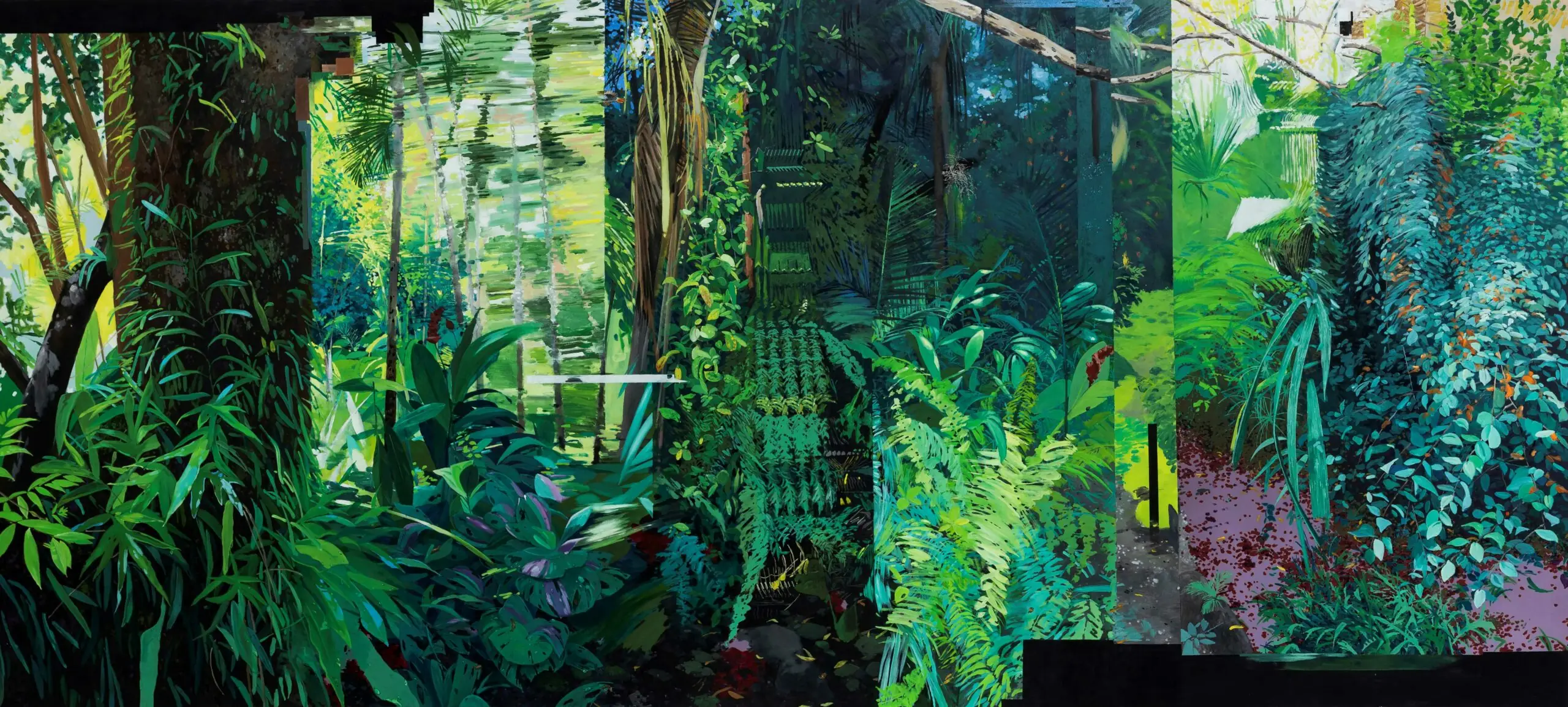 toile maladie tropicale de charles prime, peintre de la Réunion